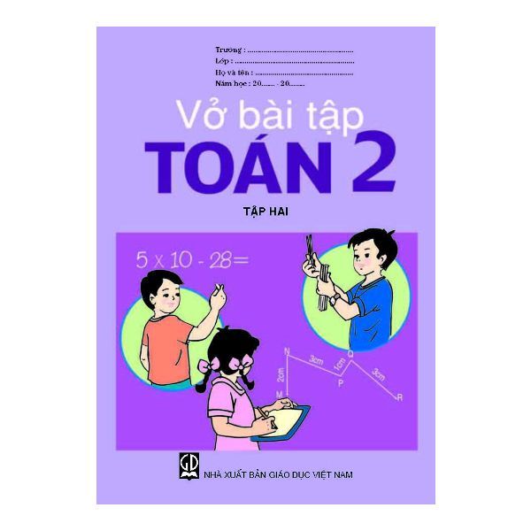 Vở Bài Tập Toán Lớp 2 (Tập 2)