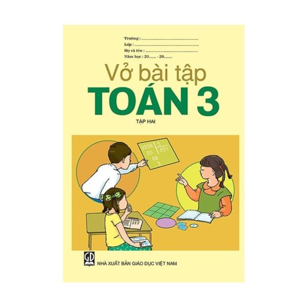 Vở Bài Tập Toán Lớp 3 - Tập 2 (Tái Bản 2020)