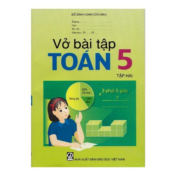 Vở Bài Tập Toán Lớp 5 - Tập 2 (Tái Bản 2020)