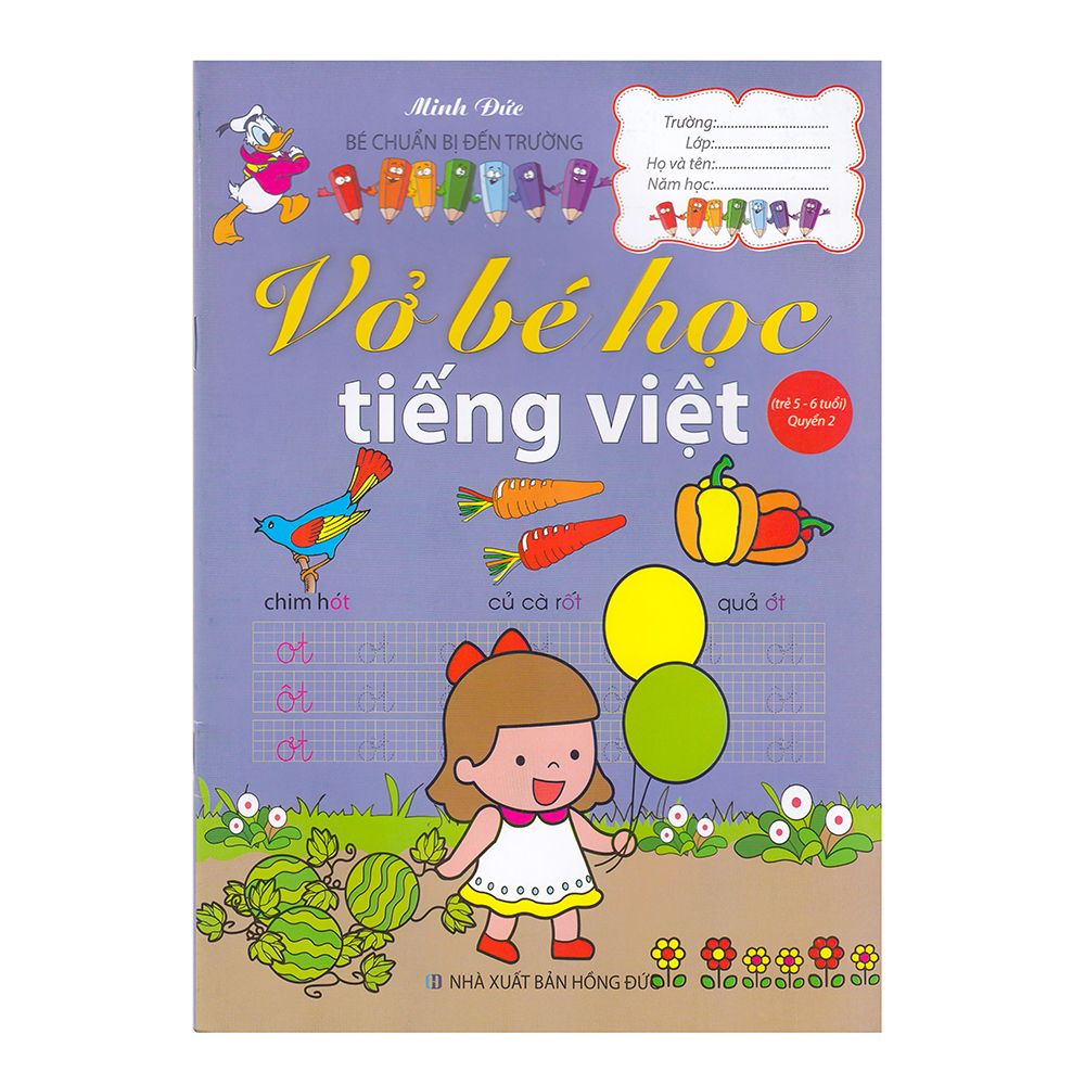 Vở Bé Học Tiếng Việt (Trẻ 5 - 6 Tuổi) - Quyển 2