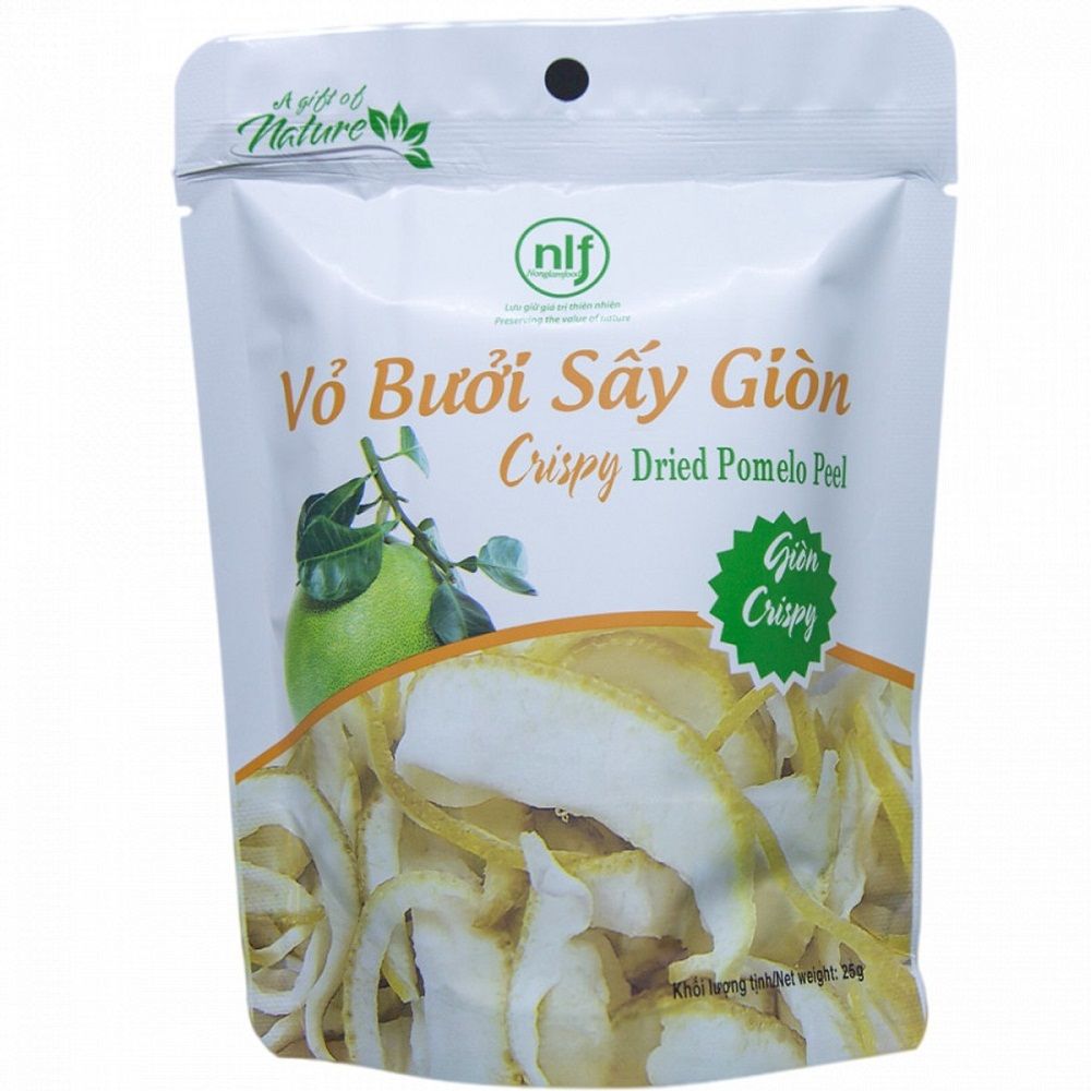  Vỏ Bưởi Sấy Giòn Nông Lâm Food 25g 