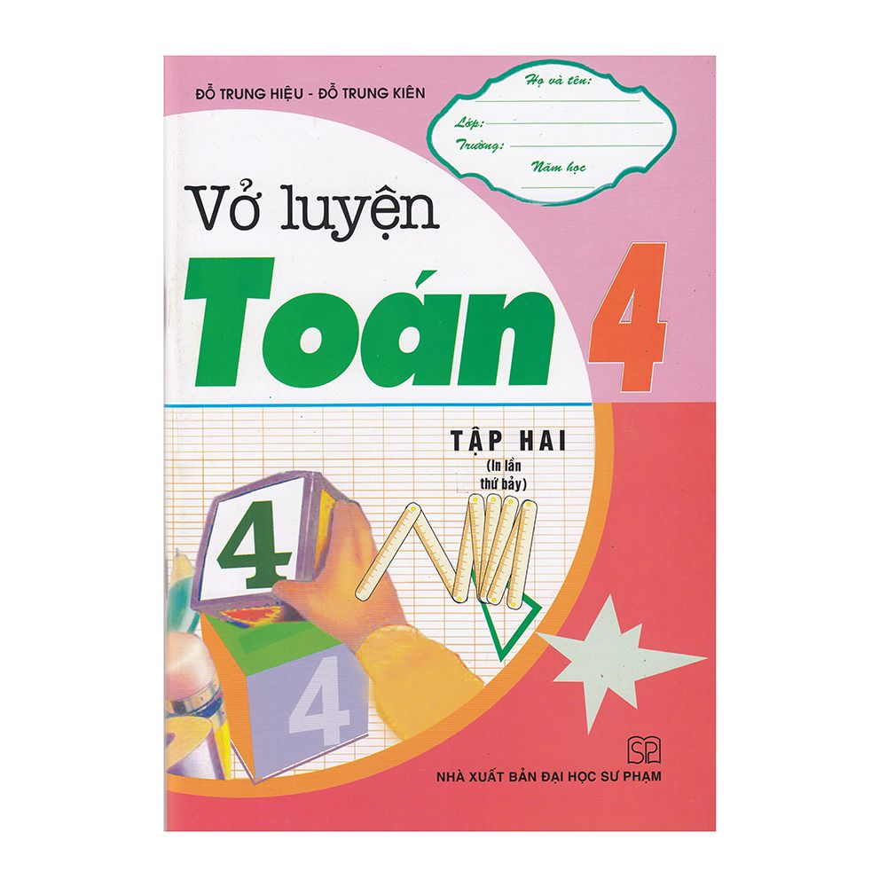 Vở Luyện Toán 4 - Tập 2