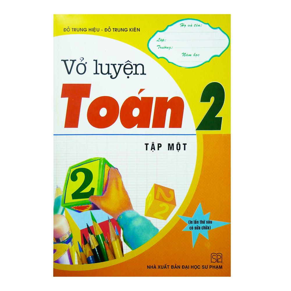 Vở Luyện Toán Lớp 2 - Tập Một