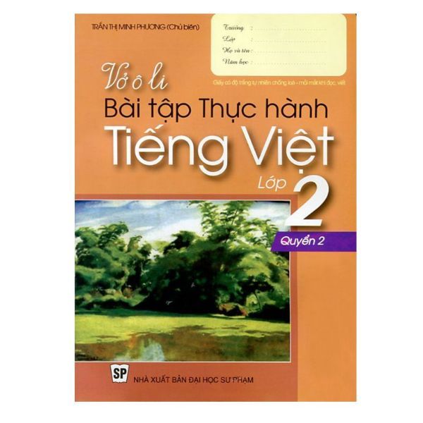 Vở Ô Li Bài Tập Thực Hành Tiếng Việt Lớp 2 (Quyển 2)
