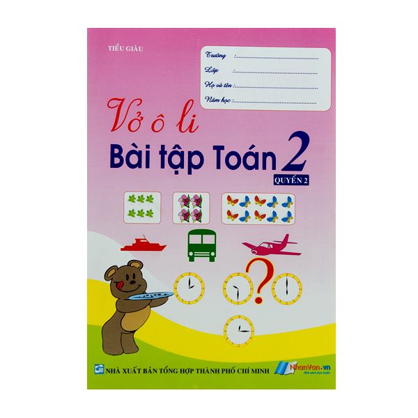 Vở Ô Li Bài Tập Toán Lớp 2 - Tập 2