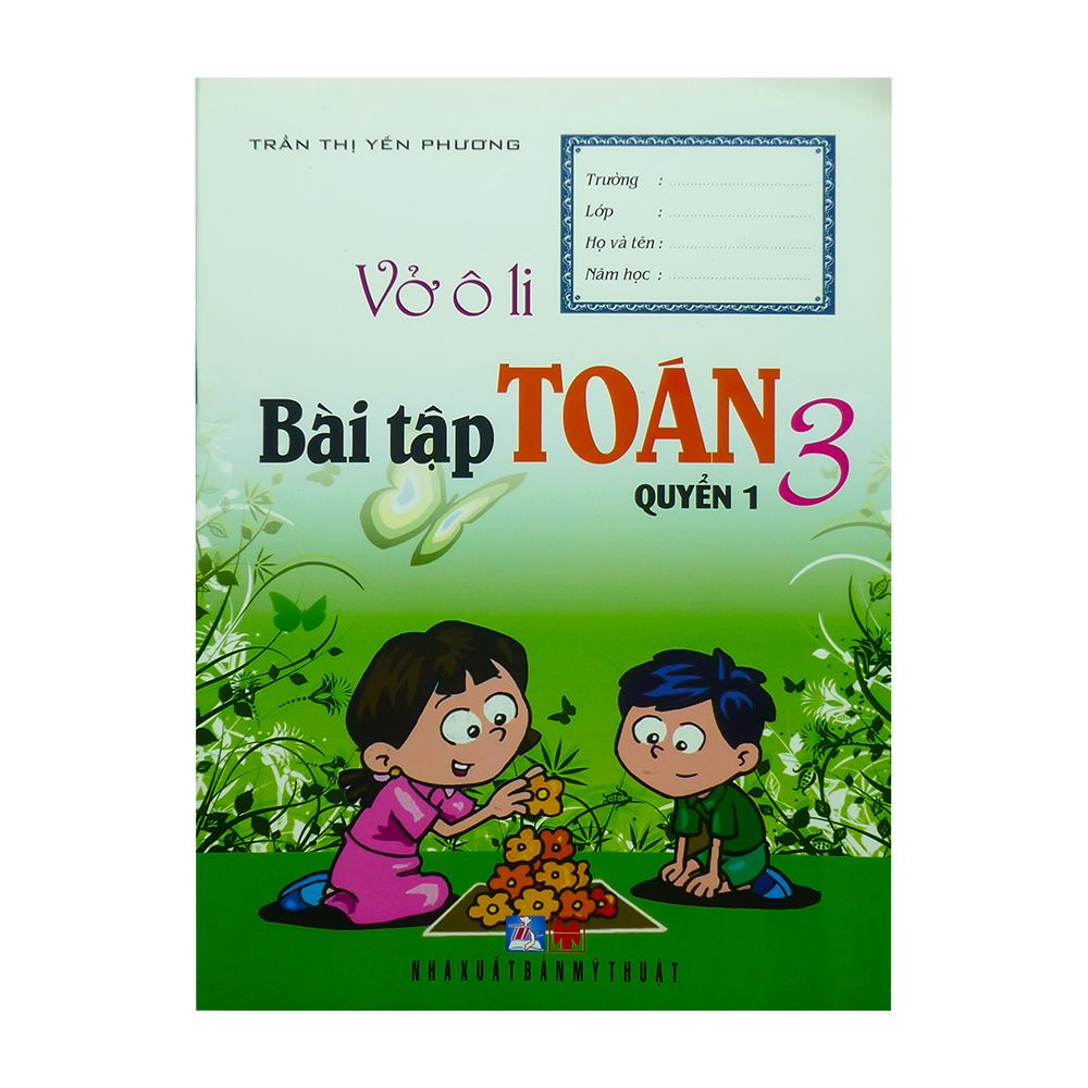 Vở Ô Li Bài Tập Toán Lớp 3 - Quyển 1