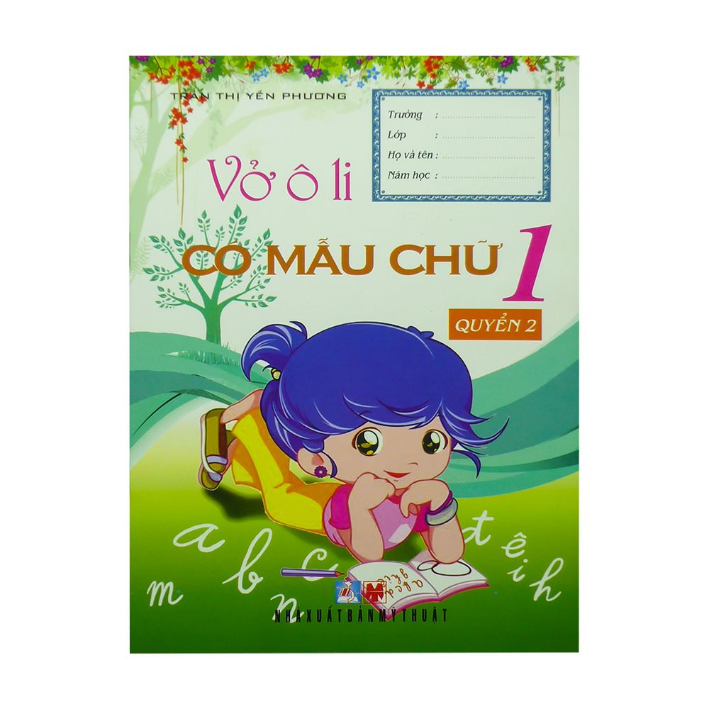 Vở Ô Li Có Mẫu Chứ Lớp 1 - Quyển 2