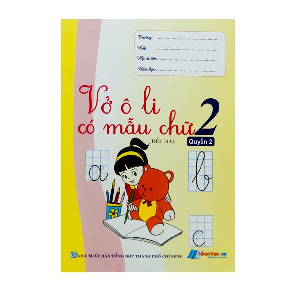 Vở Ô Li Có Mẫu Chữ Lớp 2 - Quyển 2