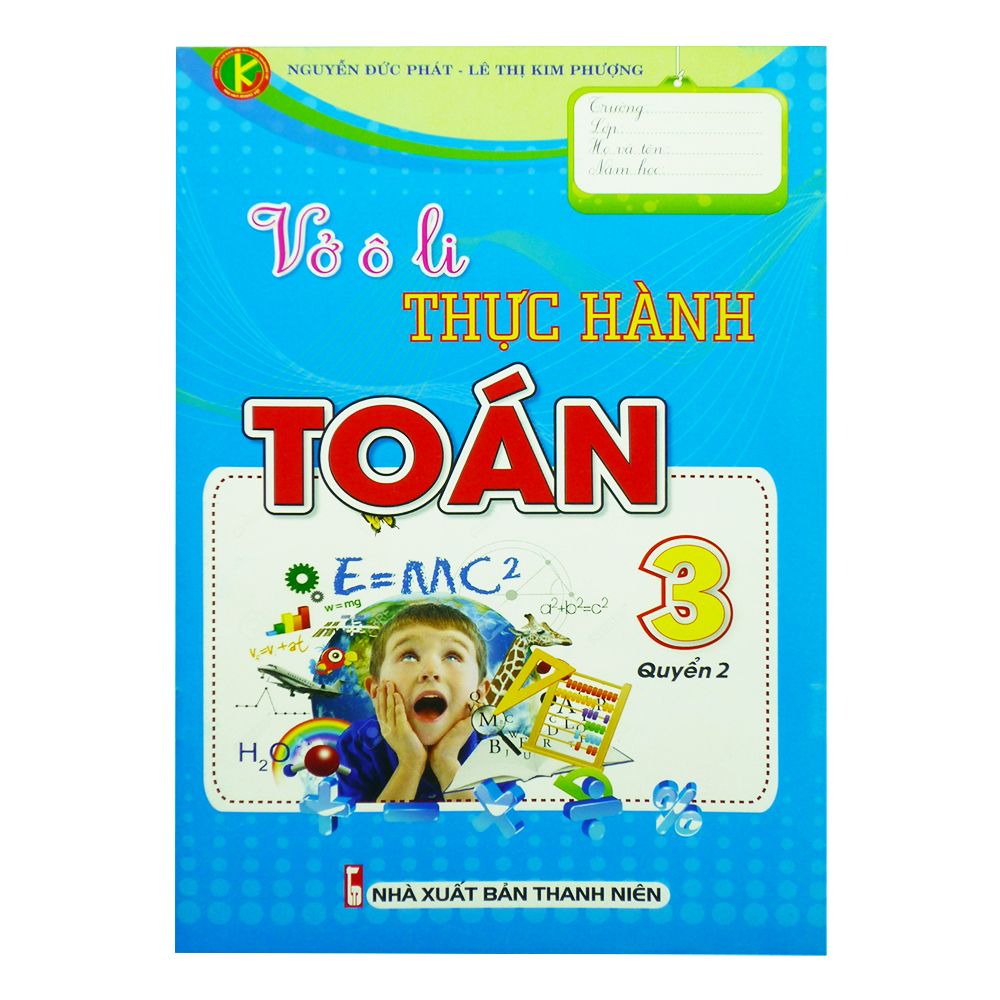 Vở Ô Li Thực Hành Toán Lớp 3 - Quyển 2
