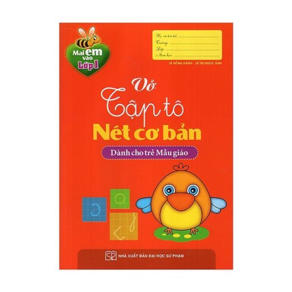 Vở Tập Tô Nét Cơ Bản (Dành Cho Trẻ Mẫu Giáo)