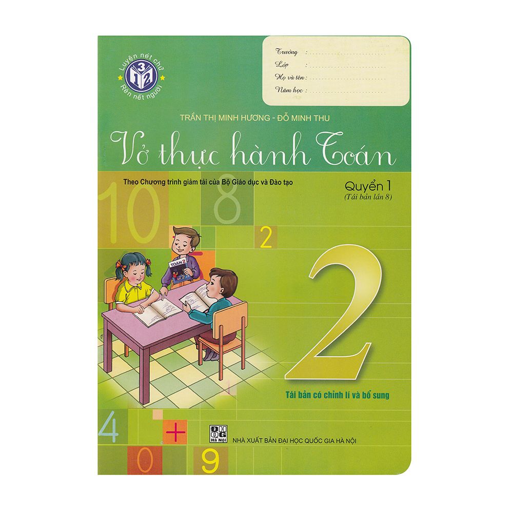 Vở TH Toán 2/1