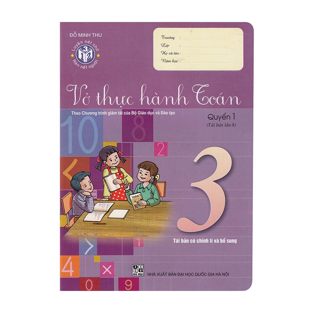 Vở thực hành Toán 3/1