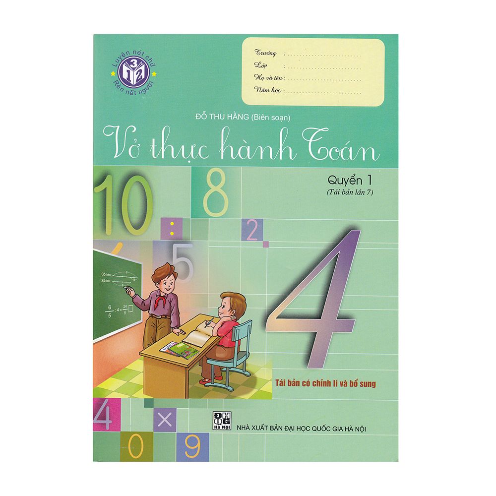 Vở thực hành toán 4/1