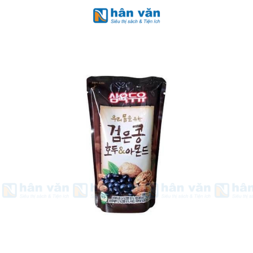Sữa Óc Chó Hạnh Nhân Đậu Đen Hàn Quốc - Gói 190ml