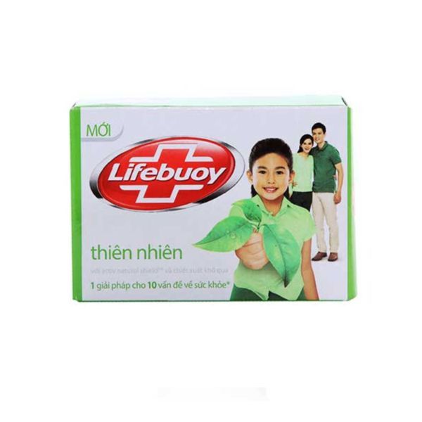 Xà Bông Cục Lifebuoy Diệt Khuẩn Thiên Nhiên 90g
