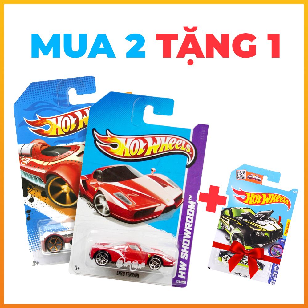 Siêu Xe HotWhees - C4982 - Mua 2 Tặng 1 - Giao Ngẫu Nhiên