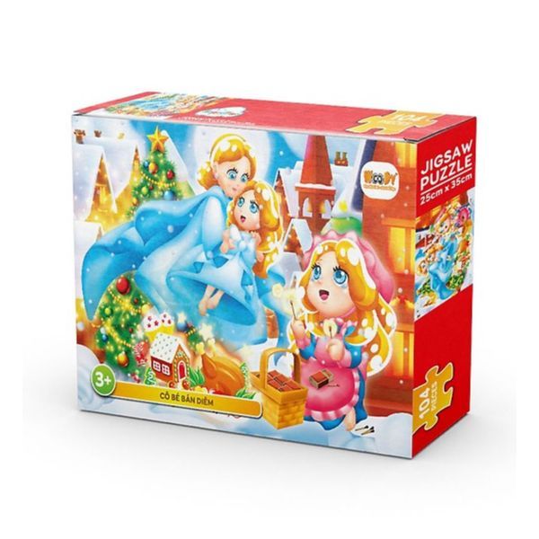 Xếp Hình Puzzle Cô Bé Bán Diêm Woody