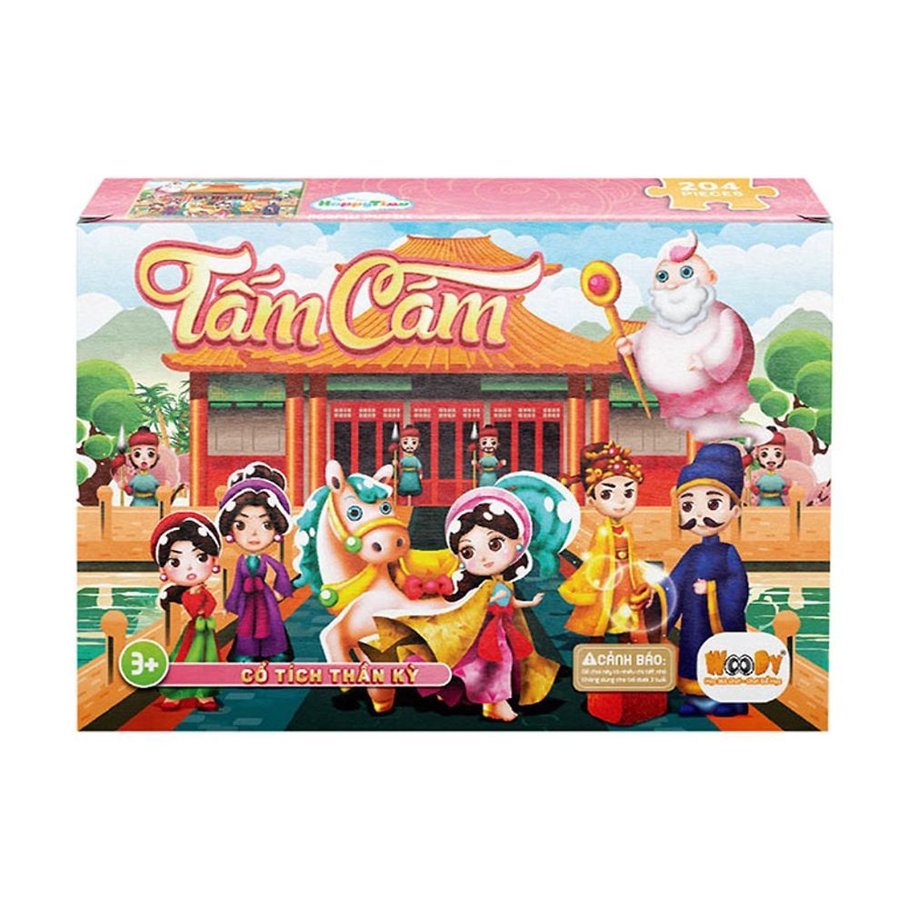 Xếp Hình Puzzle Tấm Cám Woody