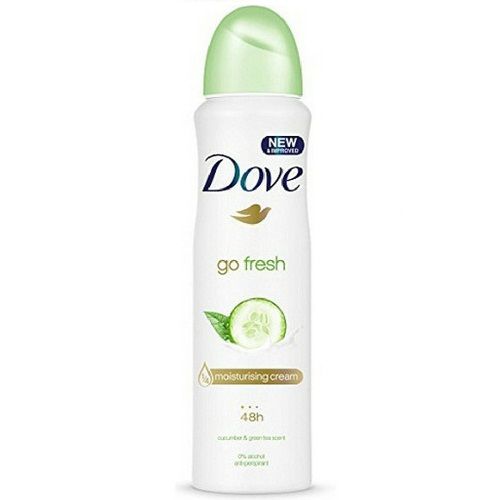 Xịt Khử Mùi Dove Go Fresh Dưa Leo & Trà Xanh 150ml