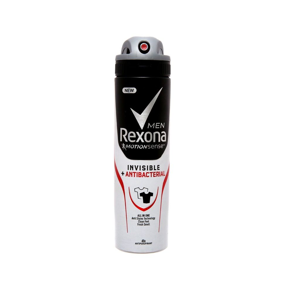 Xịt Khử Mùi Rexona Men Men Invisible Antibacterial (150ml)