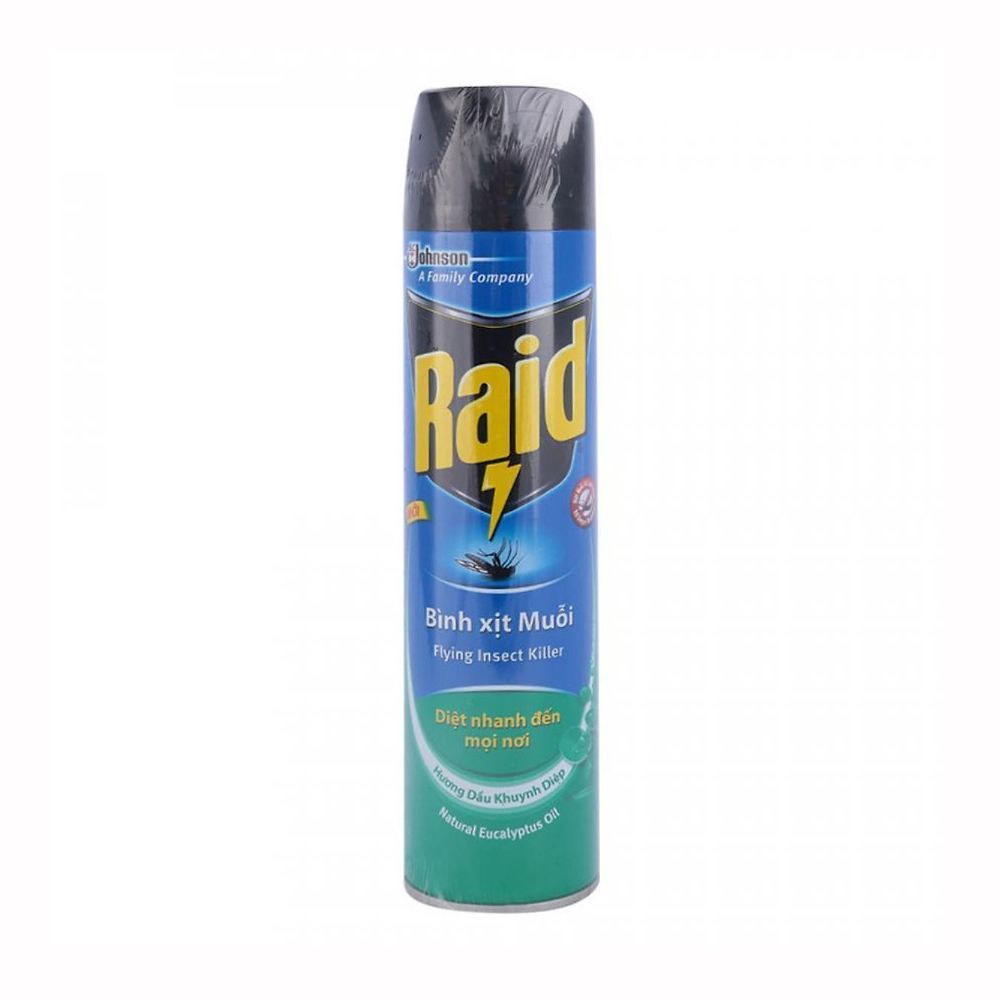 Xịt Muỗi Raid FIK Hương Dầu Khuynh Diệp 600ml