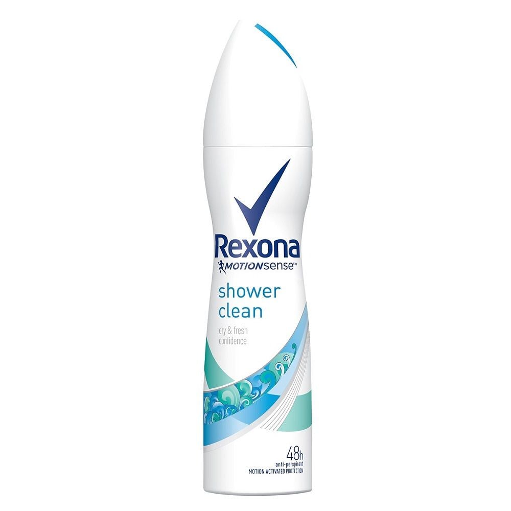 Xịt Ngăn Mùi Rexona Shower Clean Dành Cho Nam (150ml)