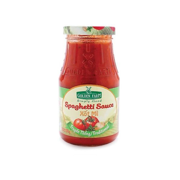 Xốt Mì Spaghetti Truyền Thống Golden Farm 370g