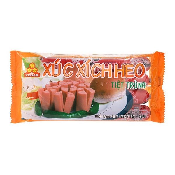 Xúc Xích Heo Tiệt Trùng Vissan (280g)