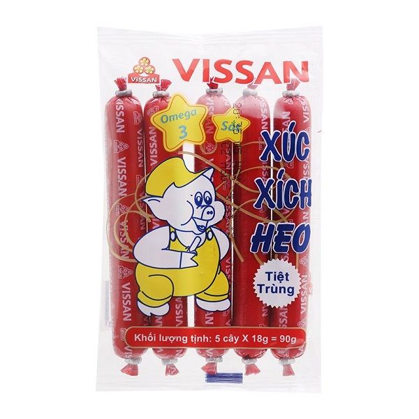 Xúc Xích Heo Tiệt Trùng Vissan (90g)