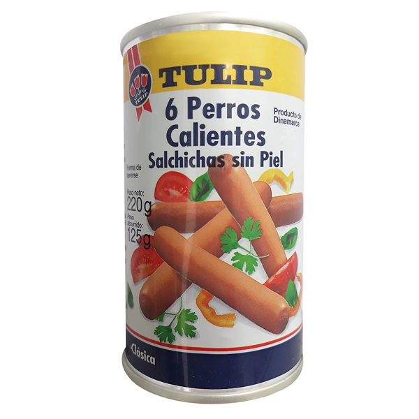 Xúc Xích Tulip Hot Dog Skinless 220g