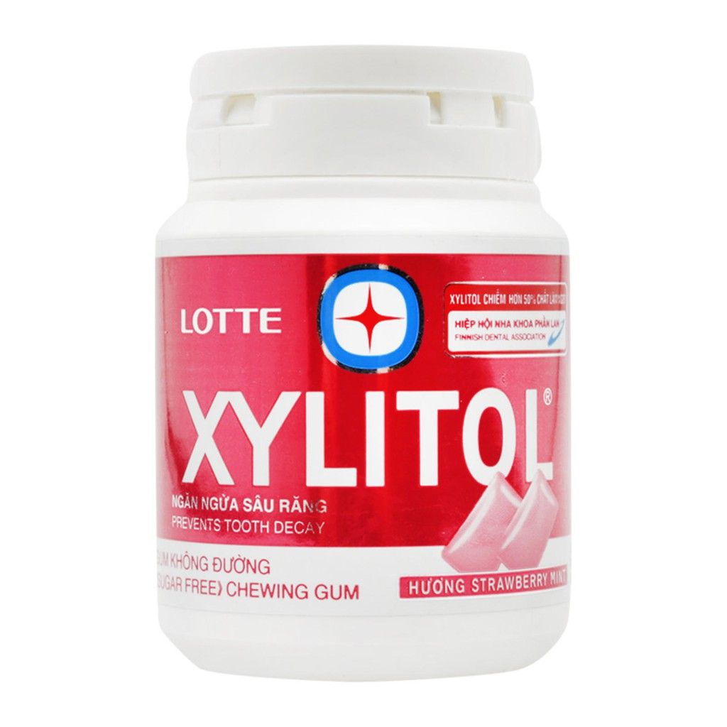 Xylitol - Hương Strawberry Mint (58g)