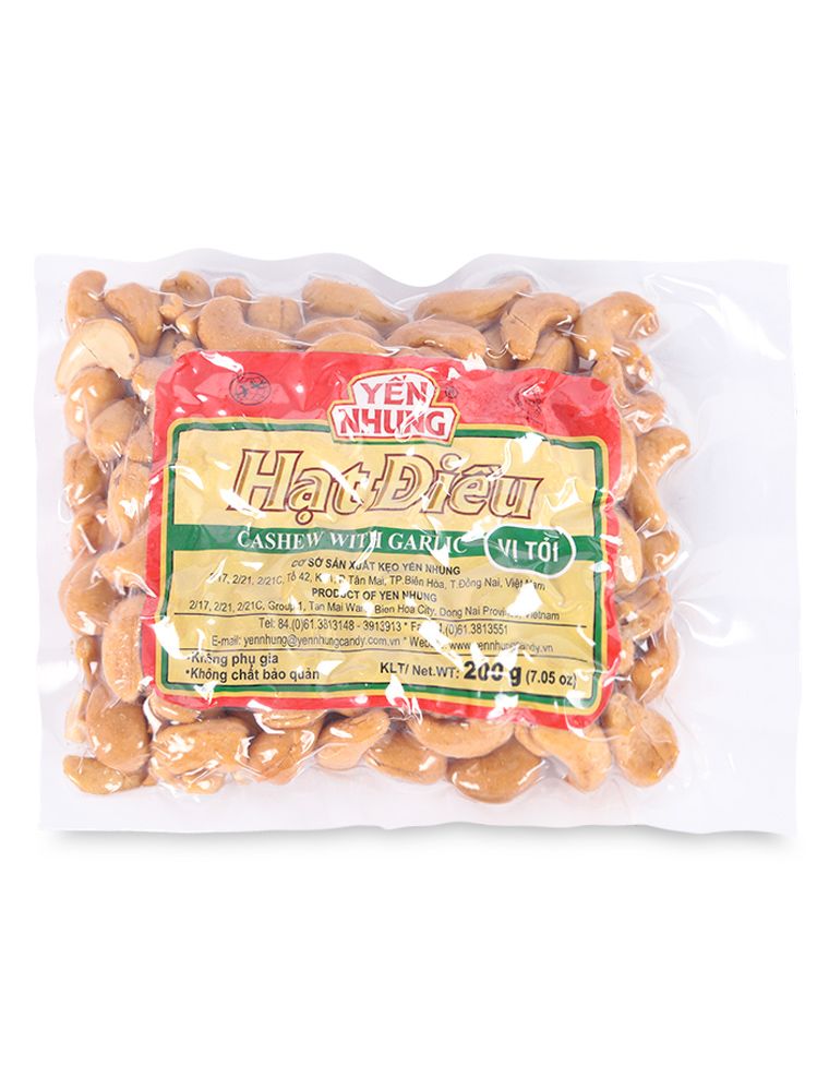 Hạt điều tỏi 200g