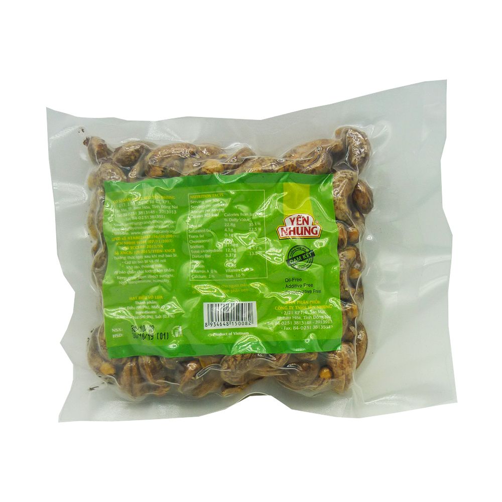 Yến Nhung - Hạt Điều Vỏ Lụa (200g)