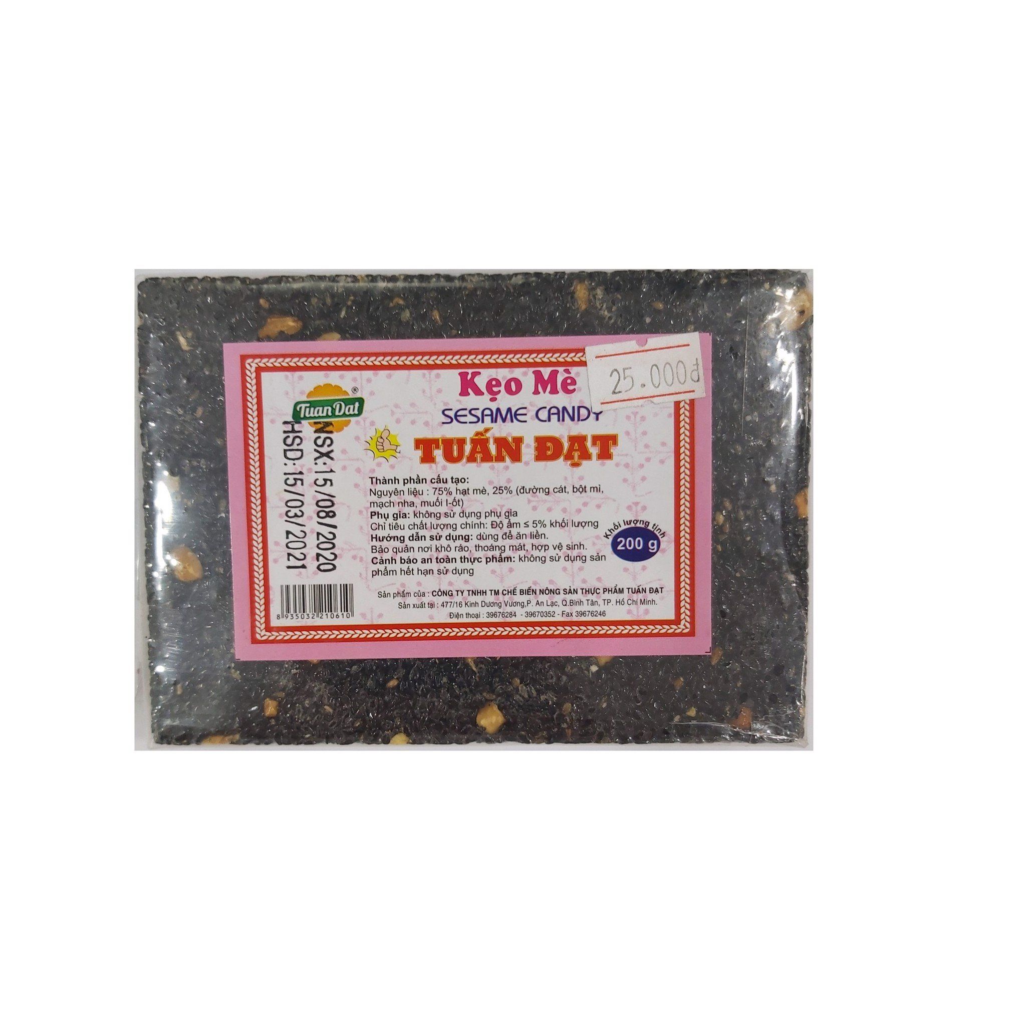 Kẹo mè đen 200g