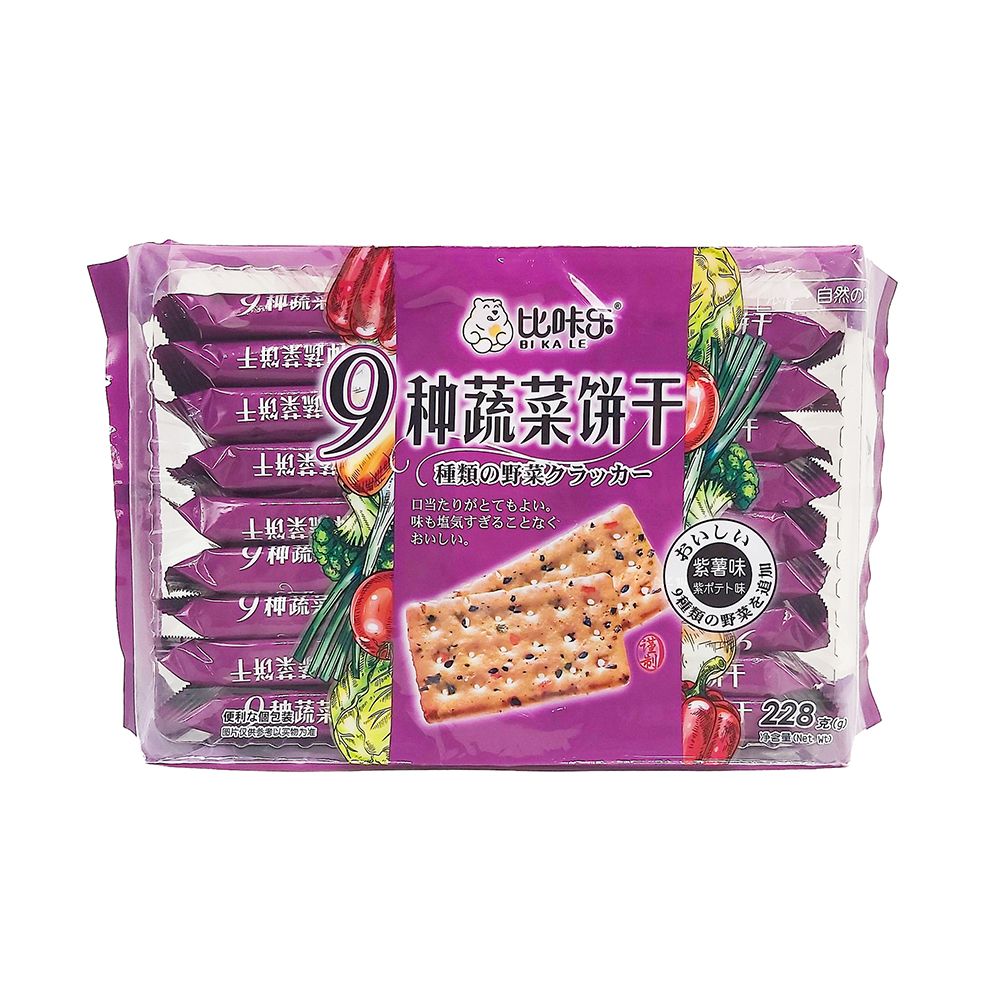  Bánh quy 9 tím 228g 