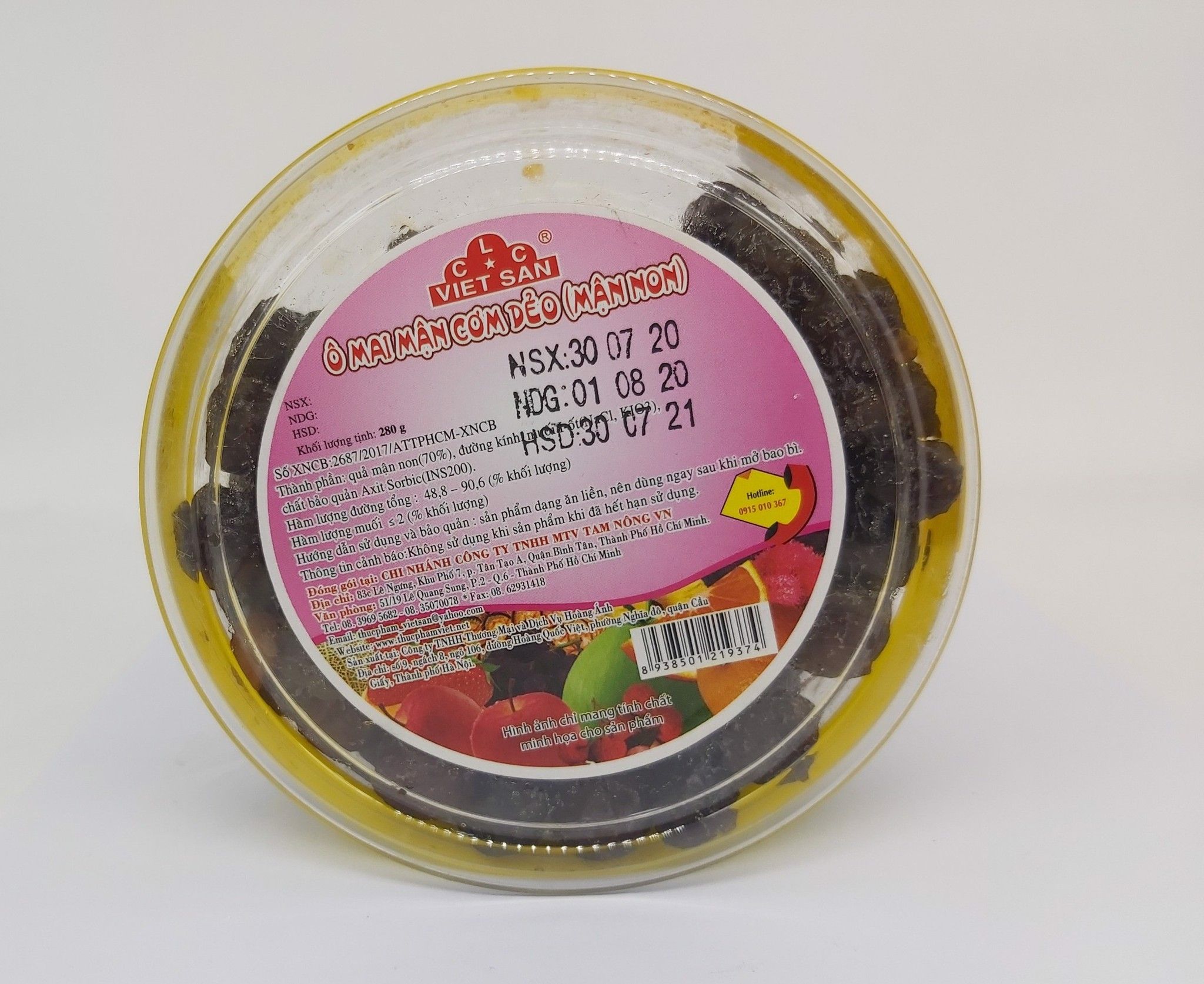 Ô mai mận cơm 280gr