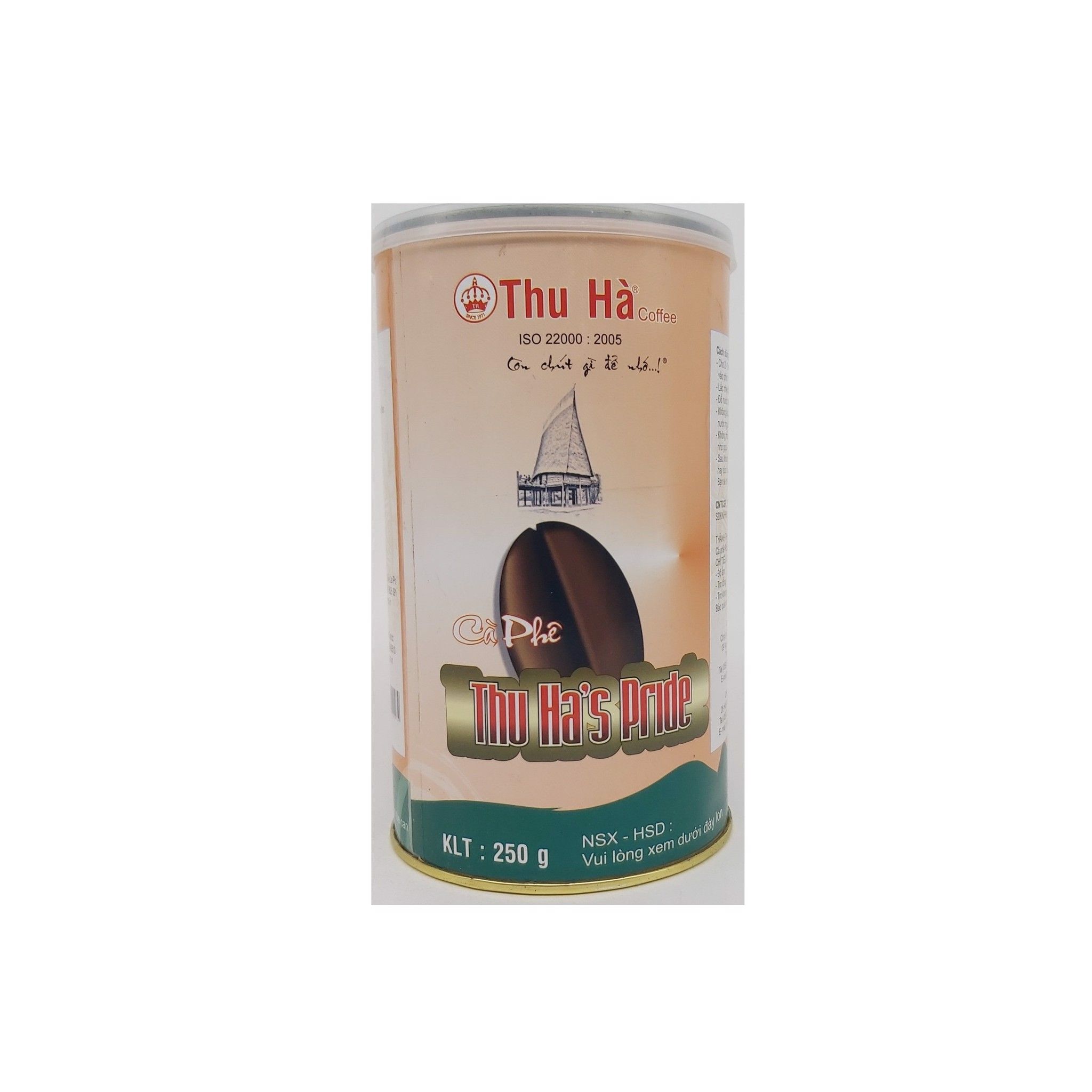 Cà phê thu hà lon thượng hạng 250g