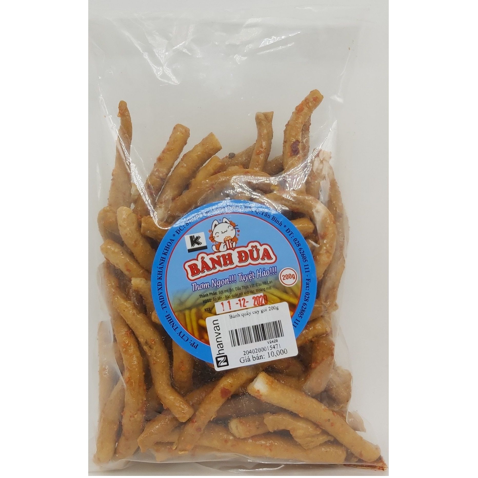 Bánh quẩy cay gói 200g