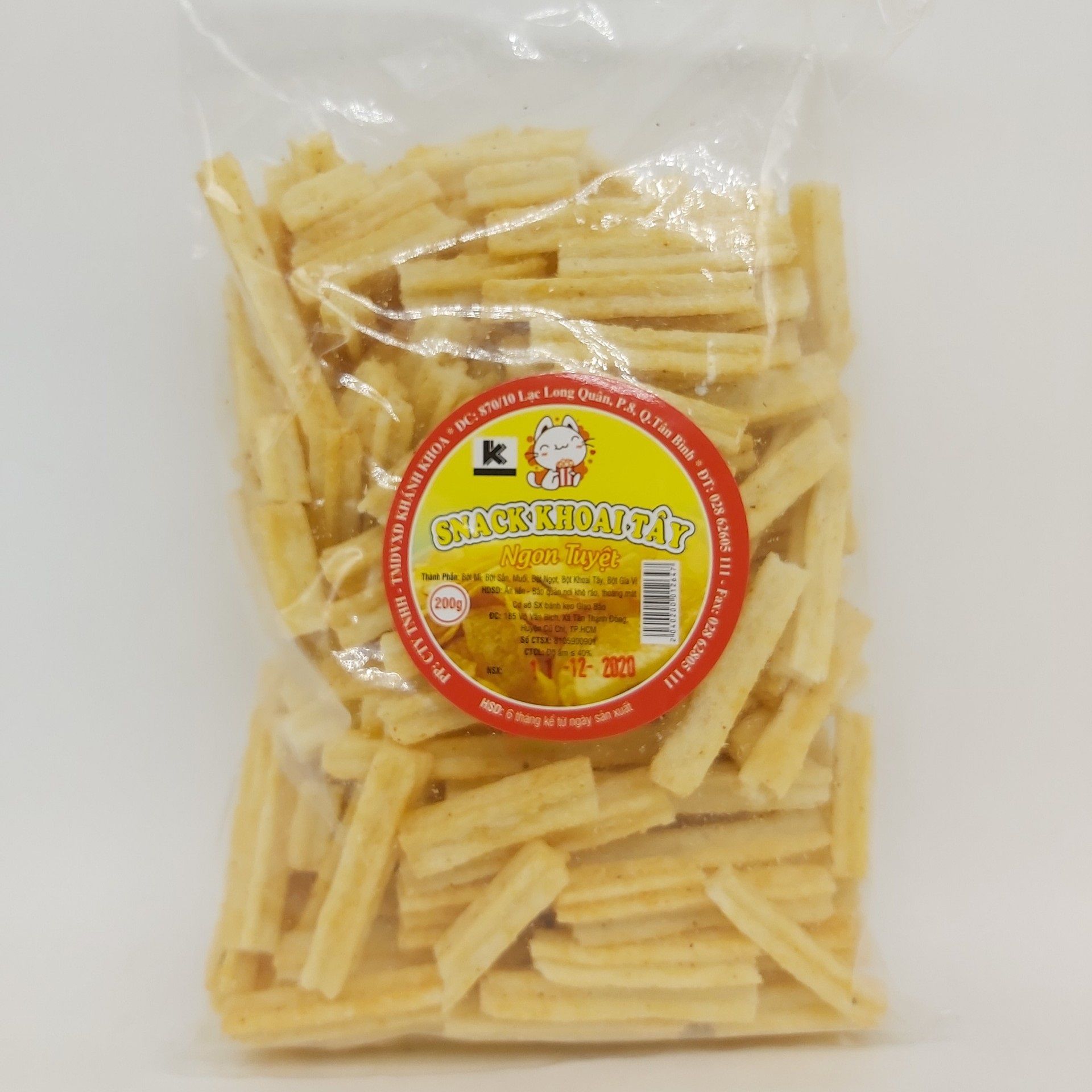 Snack khoai tây cọng 200gr