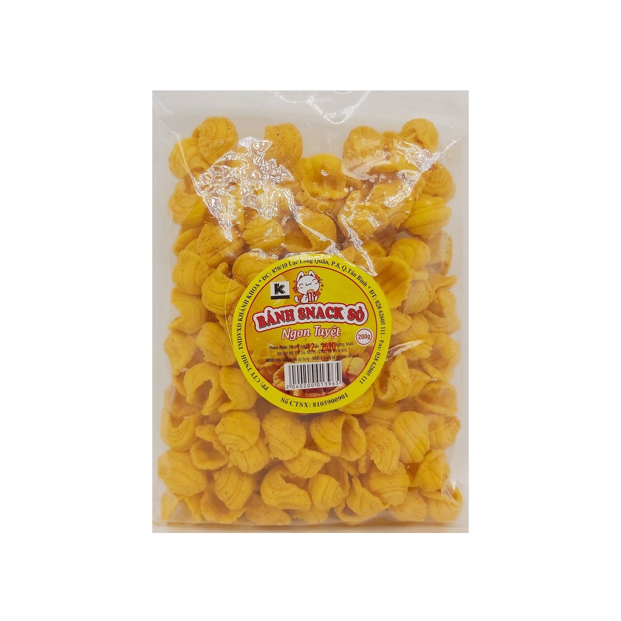 Bánh nui sò gói 200g