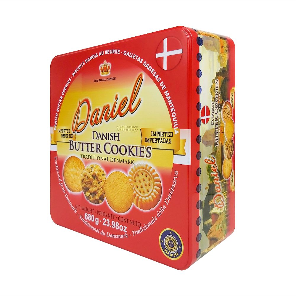 Bánh Daniel Butter Cookies - Hộp Thiếc - 680g