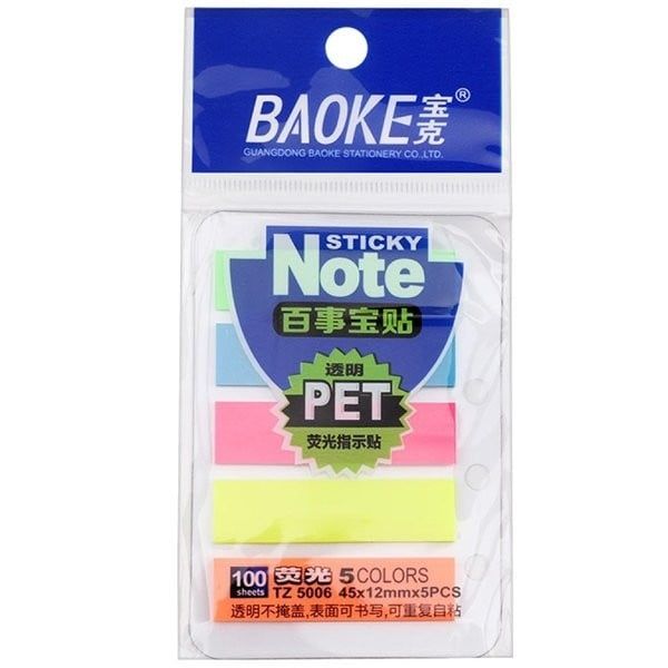 Giấy Note Phân Trang - Baoke - TZ 5006