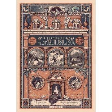 Truyện Cổ Grimm - Bản Cao Cấp - Tặng Kèm Bookmark + 2 Postcard
