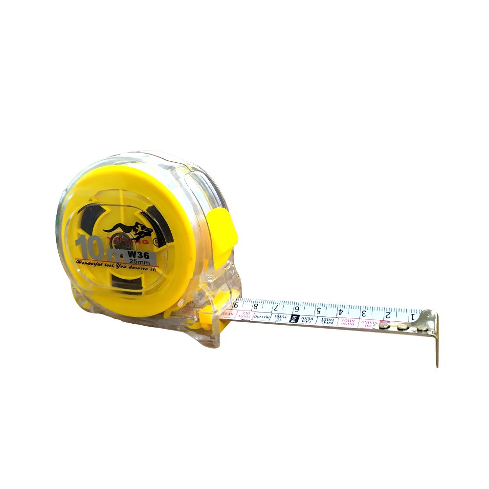 Thước Kéo 10m - Bản Rộng 25mm - Lỗ Ban - YELANG