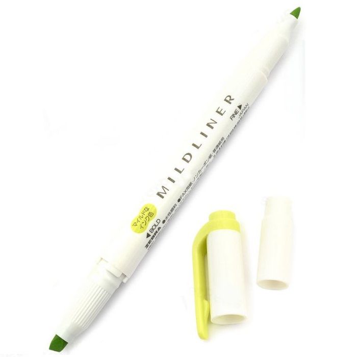 Viết Lông Dầu Dạ Quang Mildliner - WKT7 - MCG