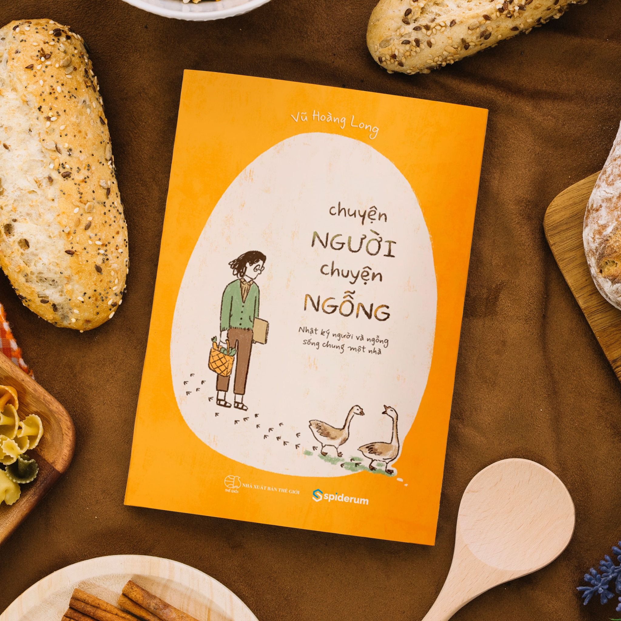 Sách Tản Văn Chuyện Người Chuyện Ngỗng - tác giả Vũ Hoàng Long