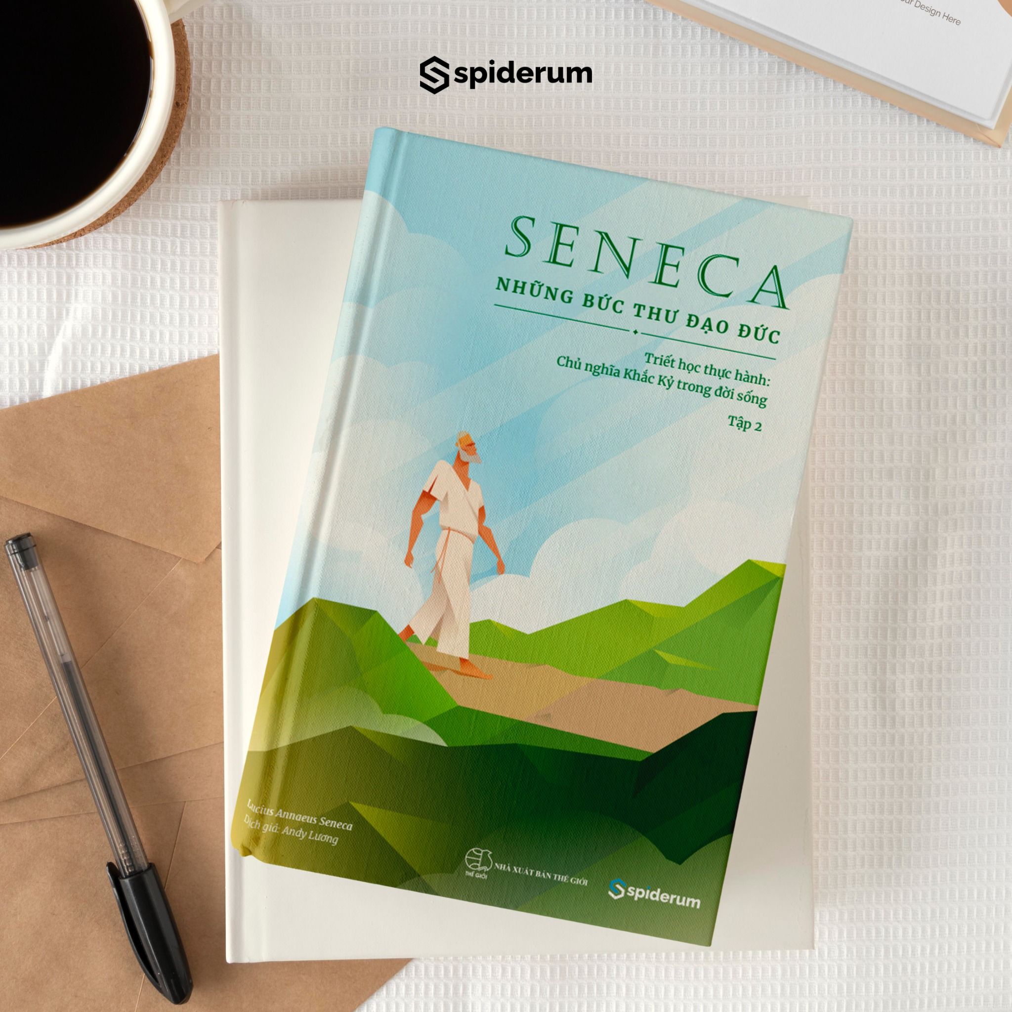  Combo Sách Seneca: Những Bức Thư Đạo Đức - Chủ Nghĩa Khắc Kỷ Trong Đời Sống Tập 1+2 (Tái bản 199k) - Tâm thế vững vàng trước khủng hoảng kinh tế 