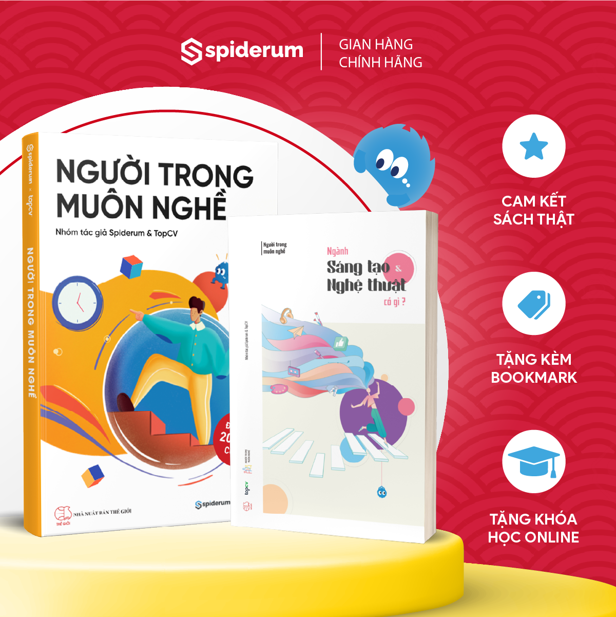  Sách - Combo Người trong muôn nghề: Ngành Sáng tạo và Nghệ thuật có gì? và  Người trong muôn nghề: Định hướng nghề nghiệp toàn diện 