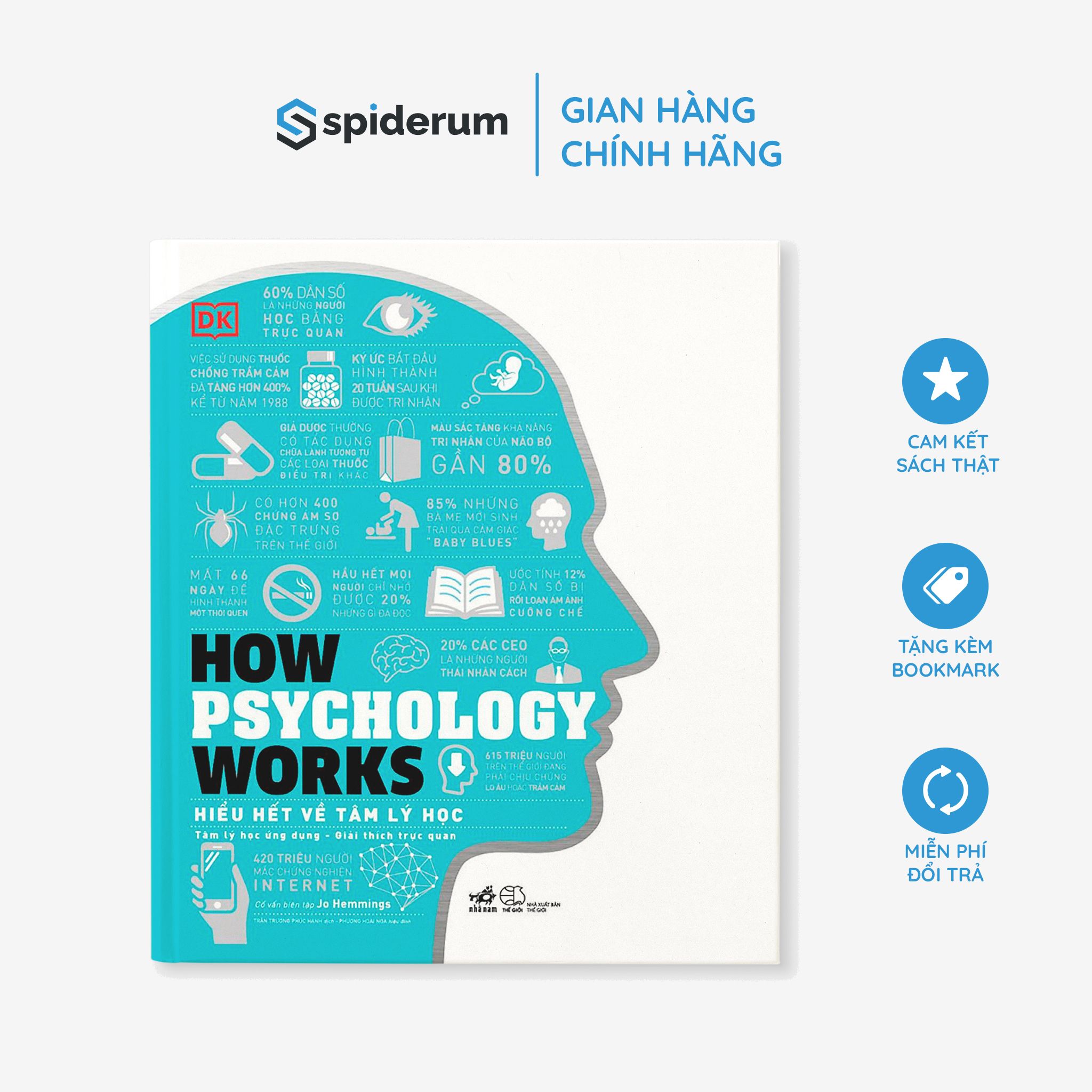  Sách - How Psychology Works - Hiểu Hết Về Tâm Lý Học - Nhã Nam 