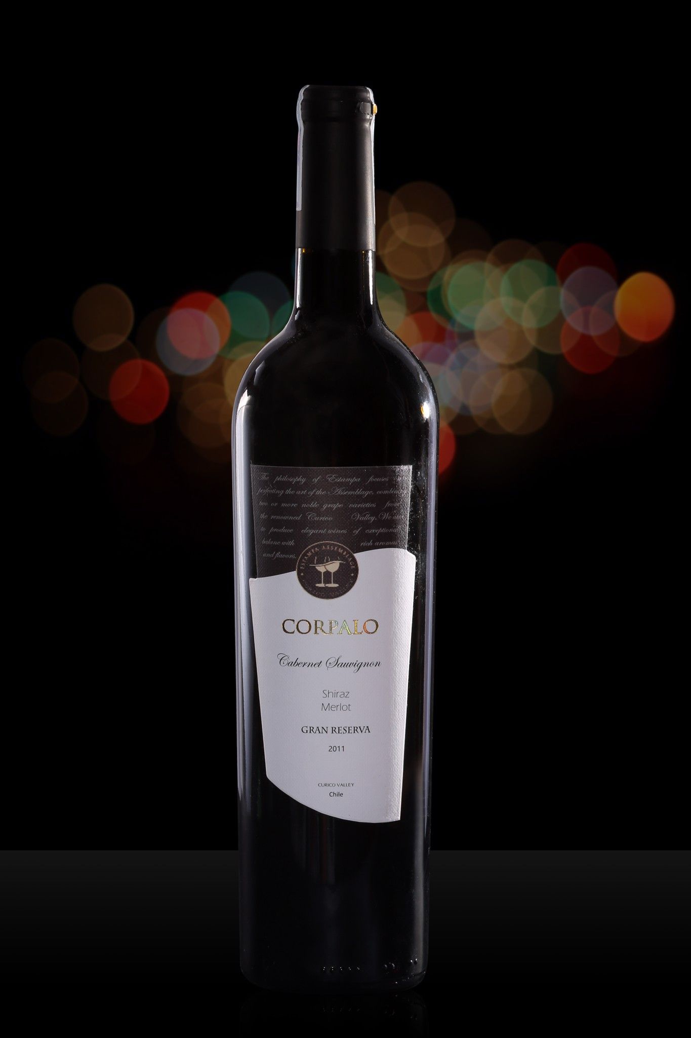 Rượu vang Corpalo Gran Reserva Cab Sau - Shiraz-Merlor , 14,7 vol , 75cl